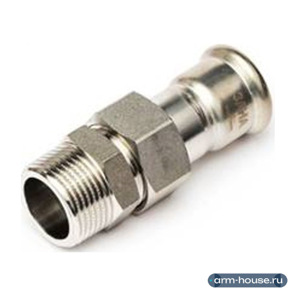 Соединение разъемное SANHA NiroPress, 35 x 1 1/4", AISI 316L, ВПр-НР