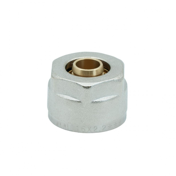 Фитинг компрессионный 16 х 2,2 х 3/4" для труб PE-X