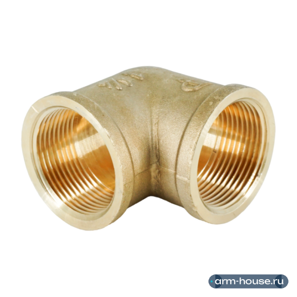 Угольник 90° ВВ ELSEN Metalit, 1 1/4", латунь