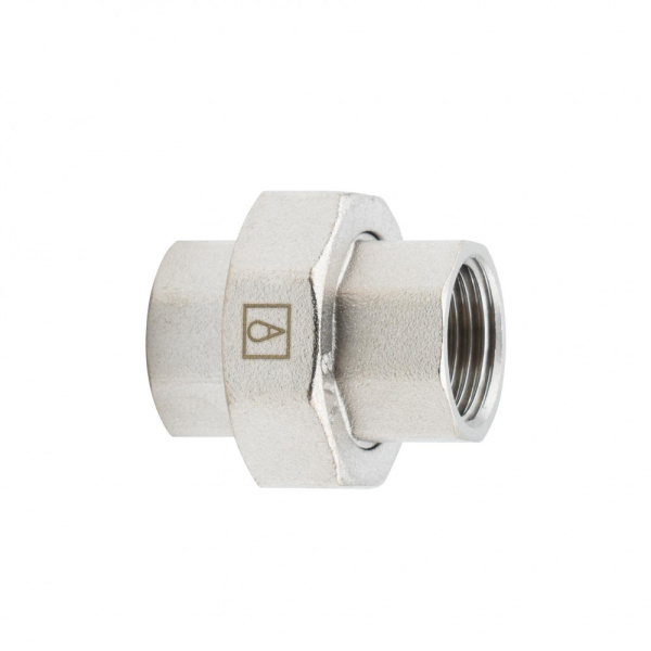 Американка прямая 1/2"ВР-ВР, никелированная Alato