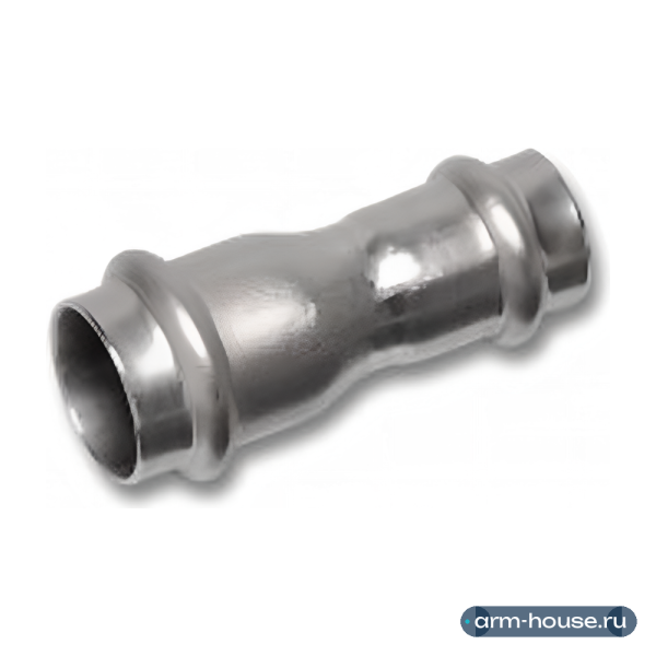 Муфта редукционная SANHA NiroPress, Dn 22 x 18, нержавеющая сталь AISI 316L, ВПр-ВПр