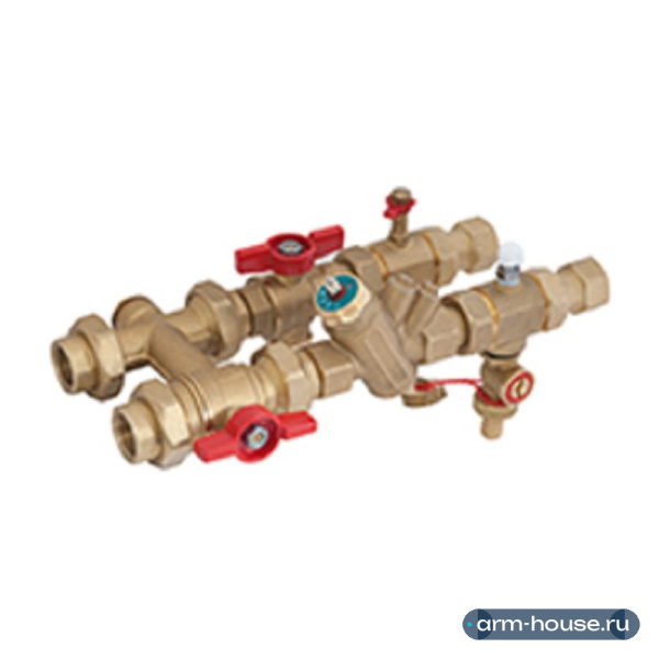 Комплект для фанкойла Giacomini R280K, 1/2" ВР х 1/2" ВР