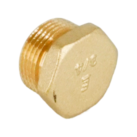 Заглушка с наружной резьбой ELSEN Metalit, 3/4", латунь
