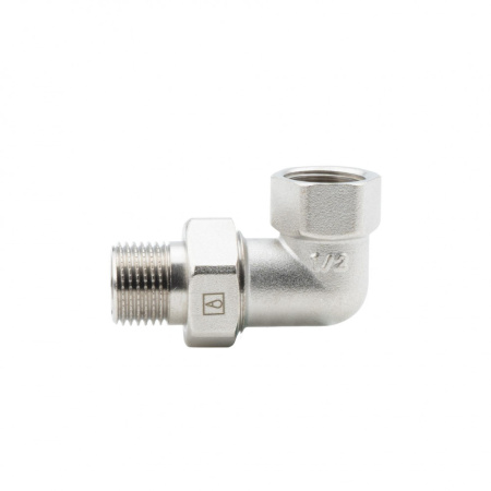 Американка угловая 1/2"ВР-НР, никелированная Alato