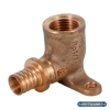 Угольник настенный ВР РЕХАУ RAUTITAN, 16-Rp 1/2", бронза (RX+)