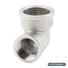 Угольник переходной 3/4" х 1/2" ВР-ВР, никелированный Alato