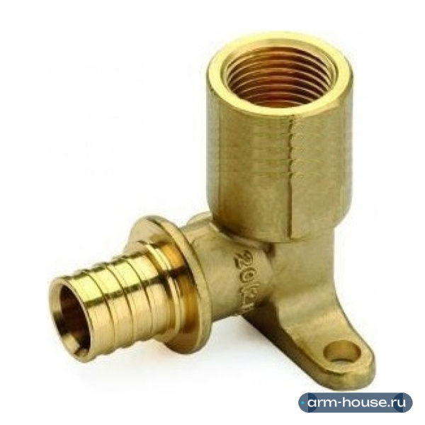 Угольник настенный Stout 20-Rp 1/2" с длинным нарезным патрубком (SFA-0032-002012)