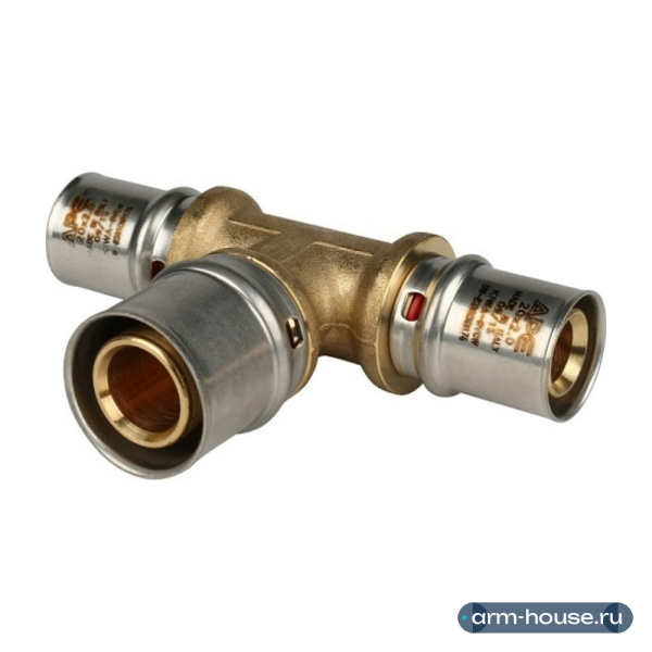 Тройник пресс Stout 20x26x20 мм переходной (SFP-0005-202620)