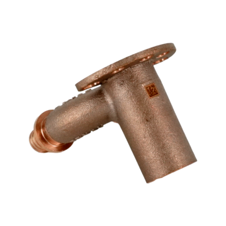 Угольник настенный проточный РЕХАУ RAUTITAN, 16/16-Rp 1/2", бронза (RX+), длинный
