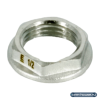 Гайка стопорная В ELSEN TIN PLATED Metalit, 1/2", латунь, с фланцем