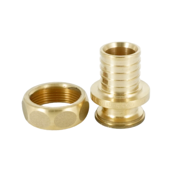 Переходник НГ РЕХАУ RAUTITAN MX, 40-G 1 1/2", DZR латунь, (MX)
