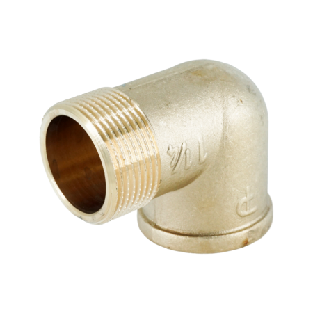 Угольник 90° НВ ELSEN Metalit, 1 1/4", латунь