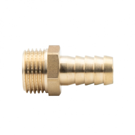 Штуцер 1/2" x 14мм НР, латунный Alato
