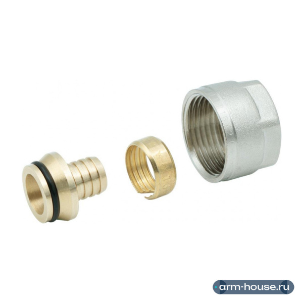 Фитинг компрессионный 16 х 2,0 х 3/4" для труб PE-X