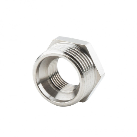 Футорка 1" х 1/2" НР-ВР, никелированная Alato, арт. 0122-2520