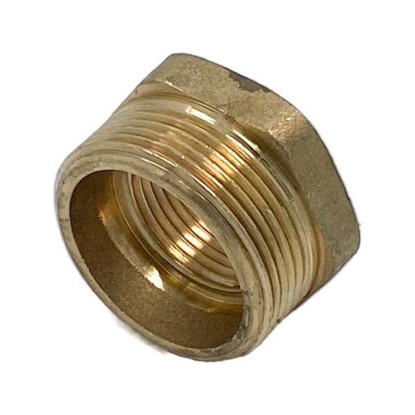 Футорка НВ ELSEN Metalit, 1 1/2"х1", латунь