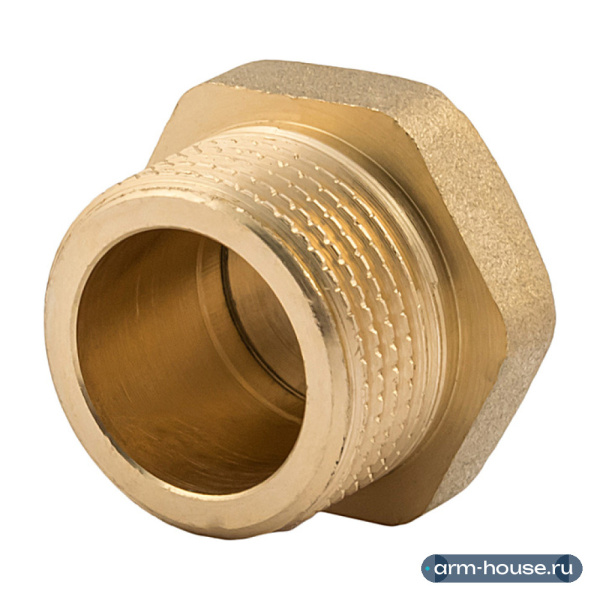 Заглушка с наружной резьбой ELSEN Metalit, 1 1/2", латунь