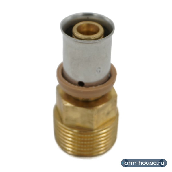 Ниппель SANHA 3fit-Press 25243G, 16x2,0-3/4", НР