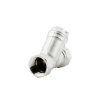 Фильтр косой 3/4" ВР-ВР, сетчатый, латунный, никелированный