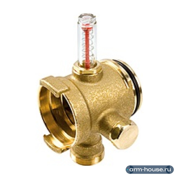 Модульный элемент коллектора Giacomini R53MM DN32x3/4"E с расходомером