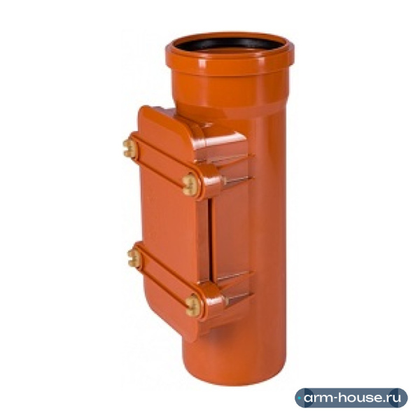 Ревизия Ostendorf KGRE, 125, 125, с прямоугольным люком, PVC (поливинилхлорид)