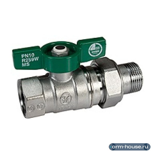 Кран Giacomini шаровой 3/4"F x 3/4"M