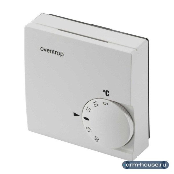 Термостат комнатный электромеханический Oventrop 1152051 230 В, 5-30°C, накладной, отопление
