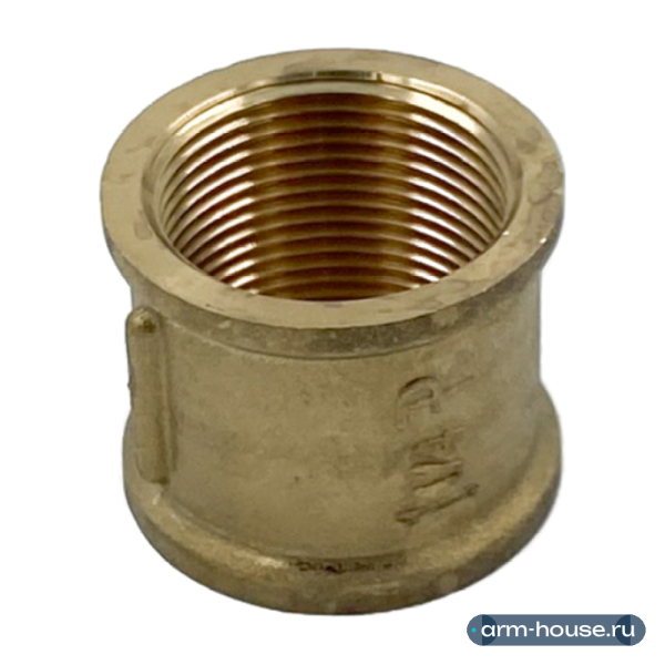 Муфта равнопроходная ВВ ELSEN Metalit, 1 1/4", латунь