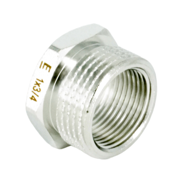 Футорка НВ ELSEN TIN, 1" x 3/4", латунь