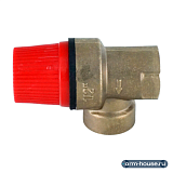 Клапан предохранительный мембранный ELSEN ESV03 1/2" ВВ 3 бар, латунь