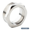 Футорка 2" х 1 1/2" НР-ВР, никелированная Alato