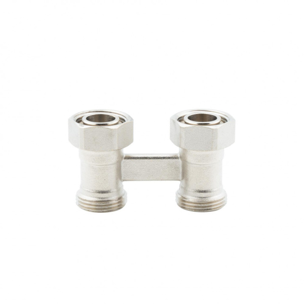 Узел нижнего подключения радиатора 3/4" х 3/4" EK, Н-образный прямой