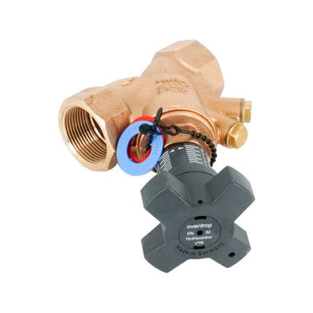 Вентиль регулирующий Oventrop Hydrocontrol VTR, DN 32 - 1 1/4" ВВ, PN 25, бронза