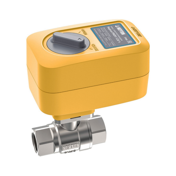 Кран шаровой с электроприводом Neptun Profi 1/2", 12В