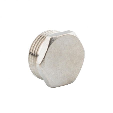 Заглушка 3/4" НР, никелированная Alato