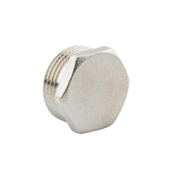 Заглушка 3/4" НР, никелированная Alato
