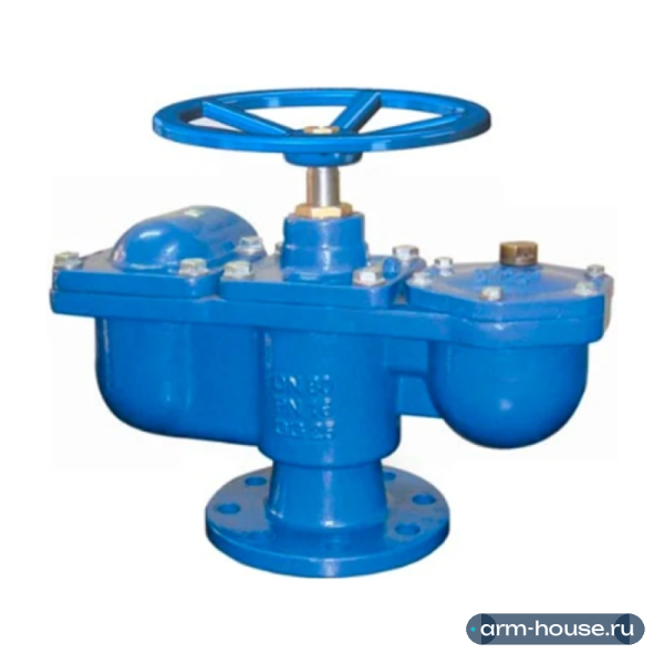 Воздухоотводчик двухкамерный тройного действия Tecofi PVT3200 DN80 PN10, чугун