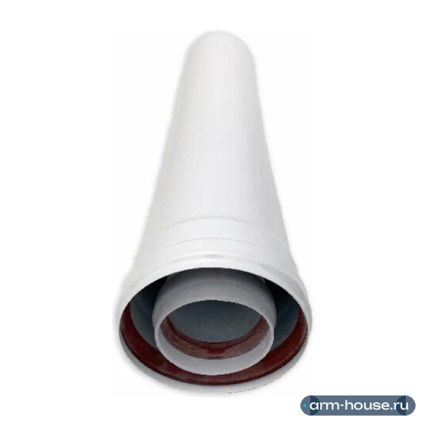 Удлинитель Мега Опт L=0,25m, диаметр 60/100 mm