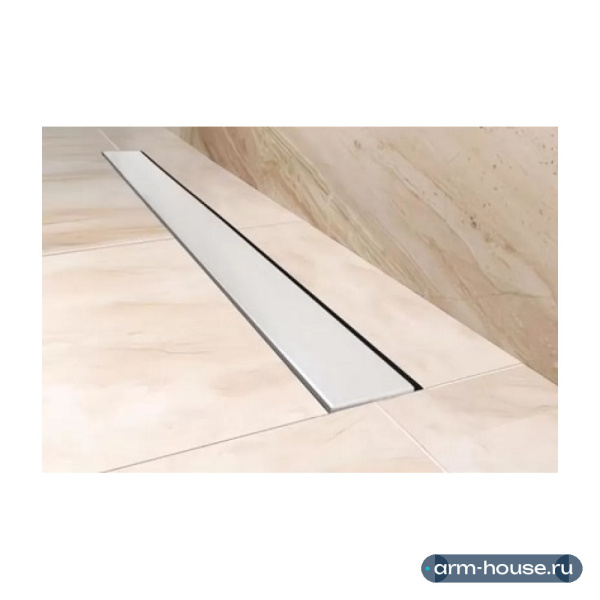 Душевой лоток BETTOSERB Frameless Matte White 650 ; Дизайн-вставка двухсторонняя (металл без перфорации "матовый хром" / полая под плитку) Система отвода вторичного конденсата Минимальная высота монтажа 65 мм Пропускная способность до 100 л/мин с гидроза