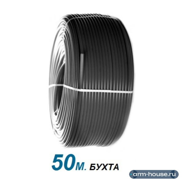 Труба Stout 25 х 3.5 из сшитого полиэтилена PEX-a серая бухта 50 м. (SPX-0001-002535) - 1м