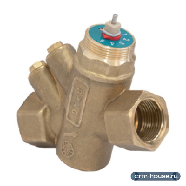 Клапан балансировочный комбинированный Giacomini R206AM, 3/4" ВР
