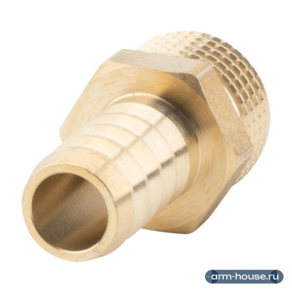 Штуцер 1/2" x 14мм НР, латунный Alato