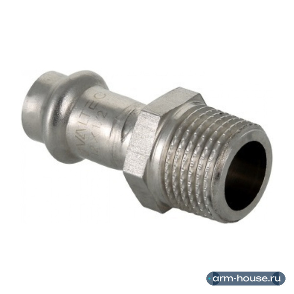 Соединитель Valtec 28х1" НР (пресс-фитинги из нерж. стали серии VTi.901.I)