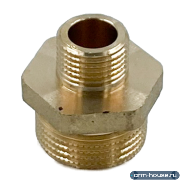 Ниппель переходной НН ELSEN Metalit, 1/2"х1", латунь