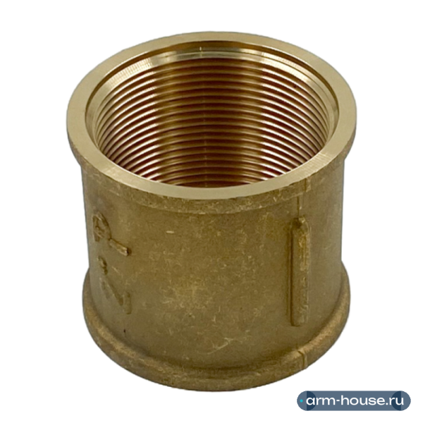 Муфта равнопроходная ВВ ELSEN Metalit, 2", латунь