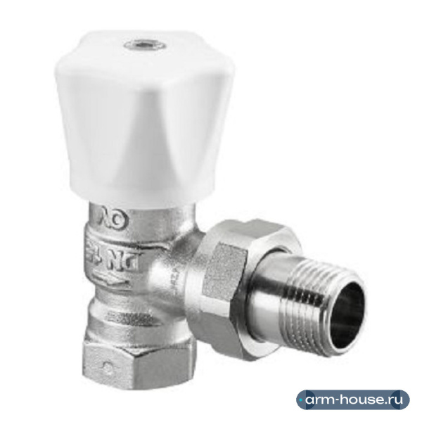 Вентиль ручной угловой Oventrop HRV, 3/4" (DN 20), латунь