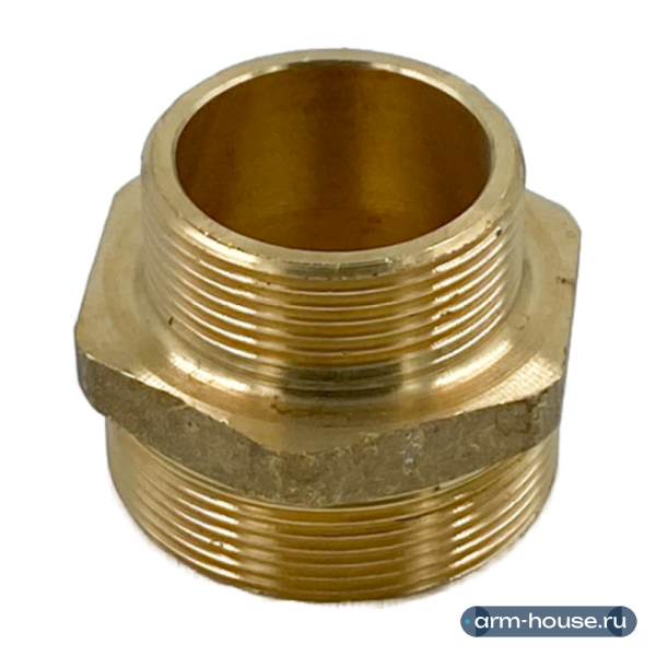 Ниппель переходной НН ELSEN Metalit, 1 1/2"х2", латунь
