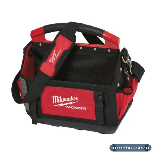 Сумка Milwaukee PACKOUT™ для инструмента открытая 40см