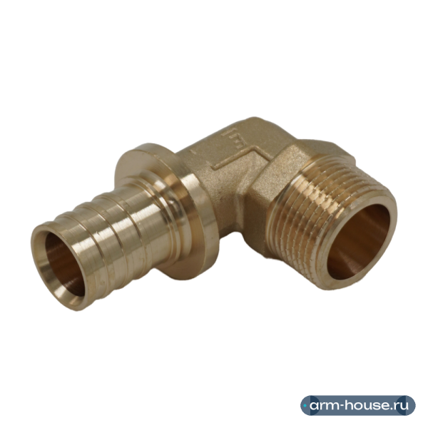 Угольник с наружной резьбой ELSEN Monolit, 25х3/4", латунь, CN