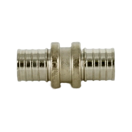 Муфта равнопроходная РЕХАУ THERM S, 20 x 2.0, хромированная латунь
